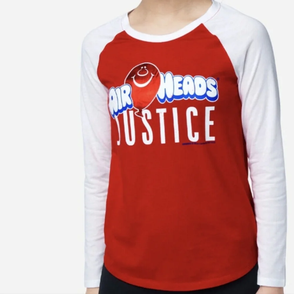 Justice Airheads  SCENTED Long Sleeve T-Shirt Size Medium/10